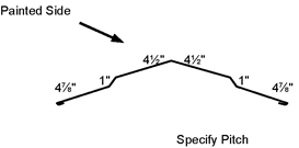 Universal ridge cap